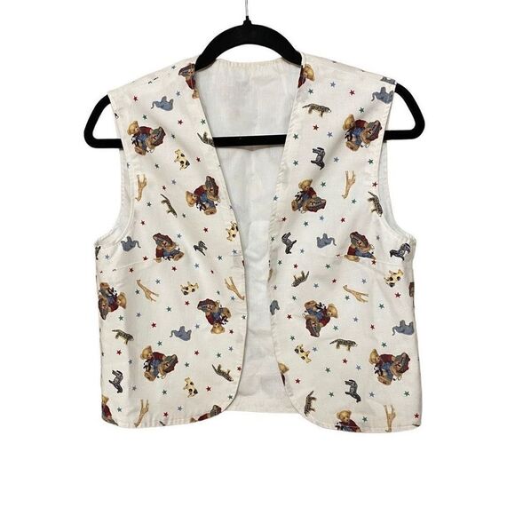 Handmade Christmas Pattern Vest - Picture 1 of 4